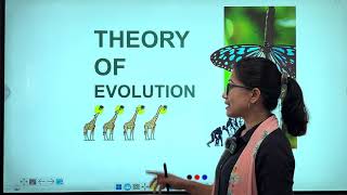 THEORY OF EVOLUTION LAMARCK amp CHARLES DARWIN [upl. by Dorcas]