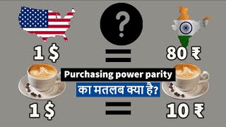 What is Purchasing Power Parity in Hindi  PPP [upl. by Rubens]