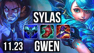 SYLAS vs GWEN TOP  1015 6 solo kills Dominating  BR Diamond  1123 [upl. by Notanhoj106]