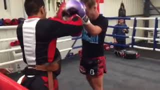 Lee Coville training and fight compilation [upl. by Origra]