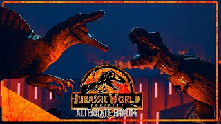 Jurassic World Dominion Alternate Ending  SFMANIMATION [upl. by Aleet]