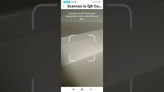 Comment scanner un QR CODE lieu sur TousAntiCovid [upl. by Nabal884]