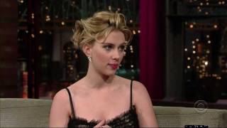 Scarlett Johansson Lied To Robert Redford  Letterman [upl. by Capon]