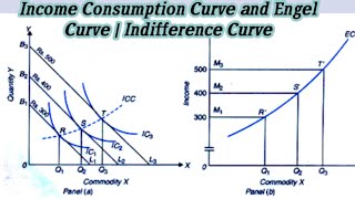 Income Consumption Curve and Engel Curve  Indifference Curve [upl. by Settle]