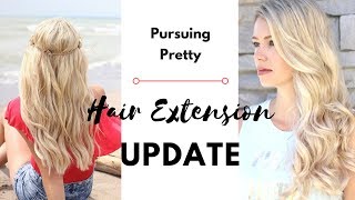 Hair Extensions Update  The Real Truth [upl. by Sharla564]