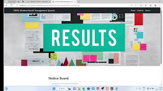 Student Resut Management System project Result Management System Using Php And MySQL 🏆✨️ [upl. by Norling]