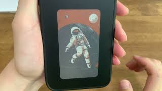 iPhone case with 4color eink screen [upl. by Readus]