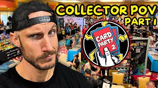 Buying Vintage Pokemon Cards at Card Party 2 Collector POV [upl. by Galvan749]