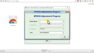 Resetar almofada Epson L355  L110  L210  L300  L350 Reset Epson Passo a Passo [upl. by Carnahan]