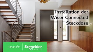 Installation und Nutzung der vernetzten Steckdose  Schneider Electric [upl. by Aeslahc]