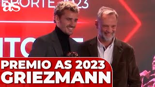 ANTOINE GRIEZMANN Premios AS del Deporte 2023 [upl. by Alisa129]