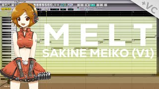 【Sakine Meiko】 Melt V1 Version 『Fanloid Cover』 VC [upl. by Micah187]