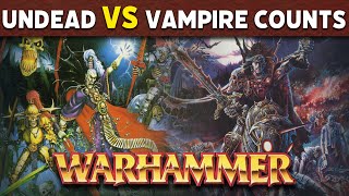 Undead vs Vampire Counts Warhammer Fantasy Live 5th Edition Battle Report [upl. by Lewej]