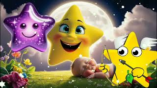 Twinkle Twinkle Little Star  Lullaby For Kid  Sleep Music Kids  Nursery Rhymes Songs With Lyrics [upl. by Llevram776]