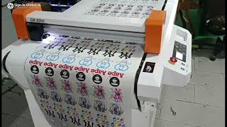 CALCA 24quot x 35quot Auto Fed Flatbed Digital Cutter Roll Cutter For DTF Printing Film [upl. by Sices]