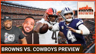 MustWatch Browns vs Cowboys Preview With Quincy Carrier [upl. by Borden]