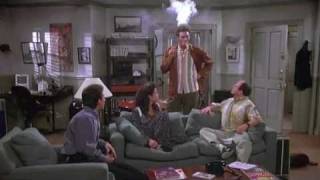 Seinfeld Clip  Kramer Sets His Hair On Fire [upl. by Tillman]