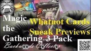 Magic the Gathering 3 Pack Opening Whatnot Stream Sneak Peak Preview Cards Some New June Top 10 [upl. by Ahsaelat682]