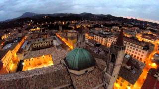 Ascoli Piceno  Città delle 100 torri  AP Drones [upl. by Mishaan]