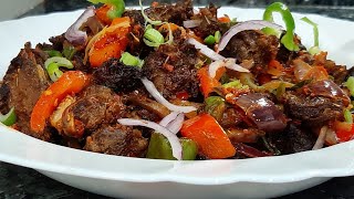 HOW TO MAKE PEPPERED GOAT MEAT AKA ASUN [upl. by Heid]