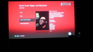 New netflix app on xbox 360 [upl. by Leotie297]