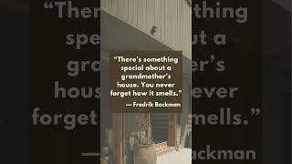 My Grandmother Asked Me to Tell You Shes Sorry by Fredrik Backman wordsofthefictionalworld [upl. by Acirred273]