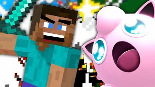 MINECRAFT STEVE IS TOP TIER IN SMASH BROS ULTIMATE [upl. by Ahsimak712]