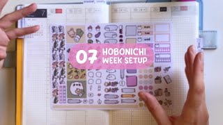 Hobonichi Cousin Weekly Setup  Illustration amp New Planner Kit ✨ [upl. by Dwaine780]