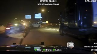 Trooper Hits 149mph Perp Wrecks Into 18 wheeler amp Pedestrian High Speed Chase [upl. by Macey376]