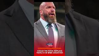 Could The Rock Replace Triple H in WWE Creative [upl. by O'Donnell602]