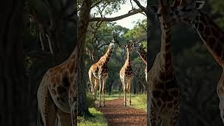 Giraffes Towering Giants of the African Landscape [upl. by Froh559]