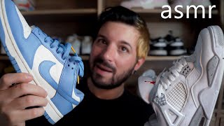 ASMR Vendedor de Zapatillas RolePlay Sneakers Susurros y Sonidos cosquillosos  Sleepy Tingles [upl. by Shayla859]