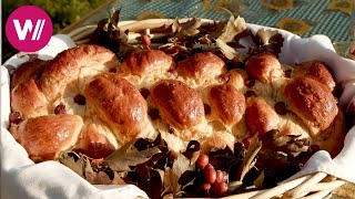 Vienna Woods  Baking Viennese braided bread with serviceberries  At our Neighbours Table [upl. by Oric96]