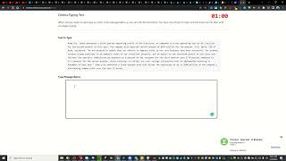 Automating a typing test [upl. by Ahtnama884]