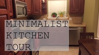 MINIMALIST KITCHEN TOUR  FAMILY MINIMALISM [upl. by Cesya]