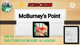 McBurneys point  What is McBurneys point  How to find McBurneys point DRSA [upl. by Potter]