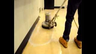 How to Strip amp Refinish Vinyl Tile Floors [upl. by Idna]