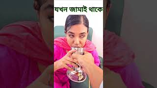 বাসায় যখন জামাই থাকে না 🤣 [upl. by Codding819]