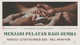 Ibadah Minggu 22 September 2024  GMI Ebenhaezer [upl. by Ahsiral]