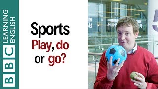 Verbs for sport play vs do vs go  English In A Minute [upl. by Aniale981]