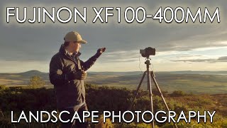 Landscape Photography with Fuji XT4  Fuji XF100400mm  Super Telephoto Landscape Photography [upl. by Nodla]