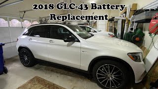 Replace 2018 Mercedes GLC Battery [upl. by Artcele]