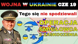 19 CZE PRZEŁOM 2 Ukraińskie Śmigłowce SIEJĄ SPUSTOSZENIE w Rosyjskiej Bazie  Wojna w Ukrainie [upl. by Nosemaj528]