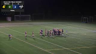 Ithaca Field Hockey vs Brockport [upl. by Cochard761]