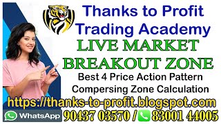 LIVE MARKET BREAKOUT ZONE DEMO [upl. by Ennylyak]