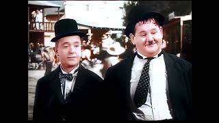 Laurel amp Hardy  Way Out West 1937  Dance Scene  4K [upl. by Akimet374]