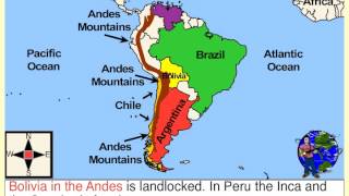 South America Geography Song amp Video Rocking the World [upl. by Dnaltruoc700]