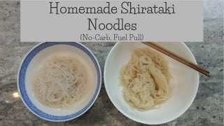 Homemade Shirataki Noodles [upl. by Ettennahs600]