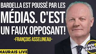 François Asselineau entretien sur Radio X Québec [upl. by Bloomer]