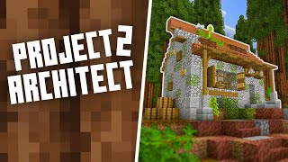 PROJECT ARCHITECT 2 Minecraft Modpack  EP 1 Starter Home [upl. by Neehsas]